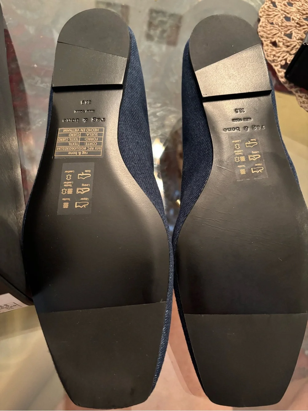 NWT Rag & Bone Sophia Ballet Flat 38.5/8 - Picture 4 of 6